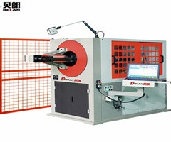 鋼絲折線機(jī)生產(chǎn)8mm椅子靠背支架，就是這么簡單